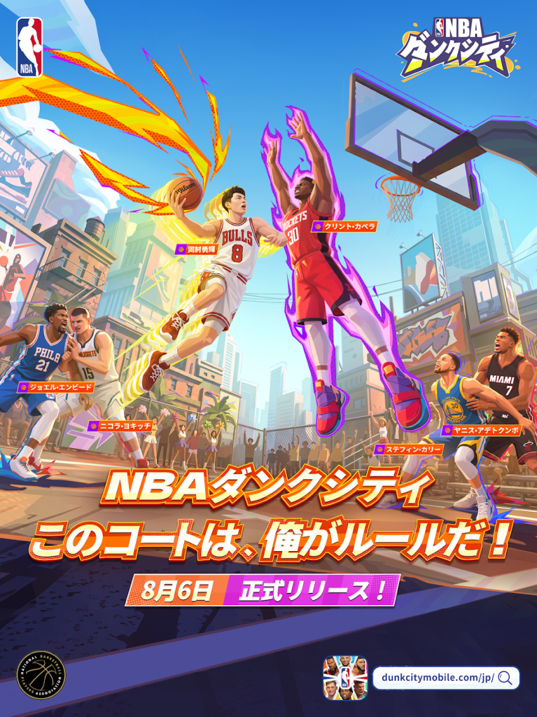 NBAダンクシティ スタイル